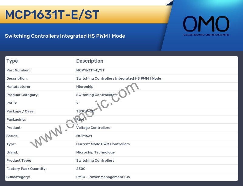 MCP1631T-E/ST