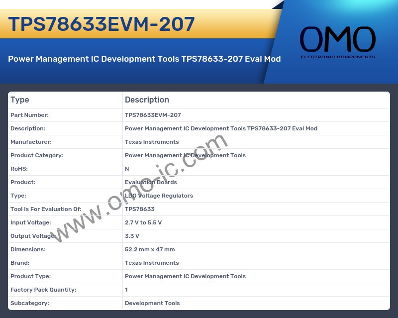 TPS78633EVM-207