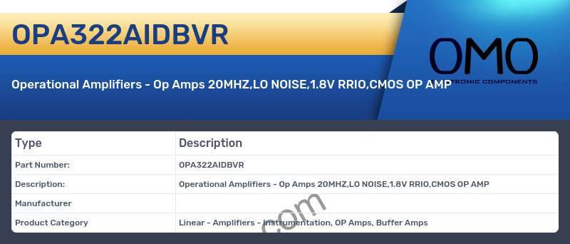 OPA322AIDBVR