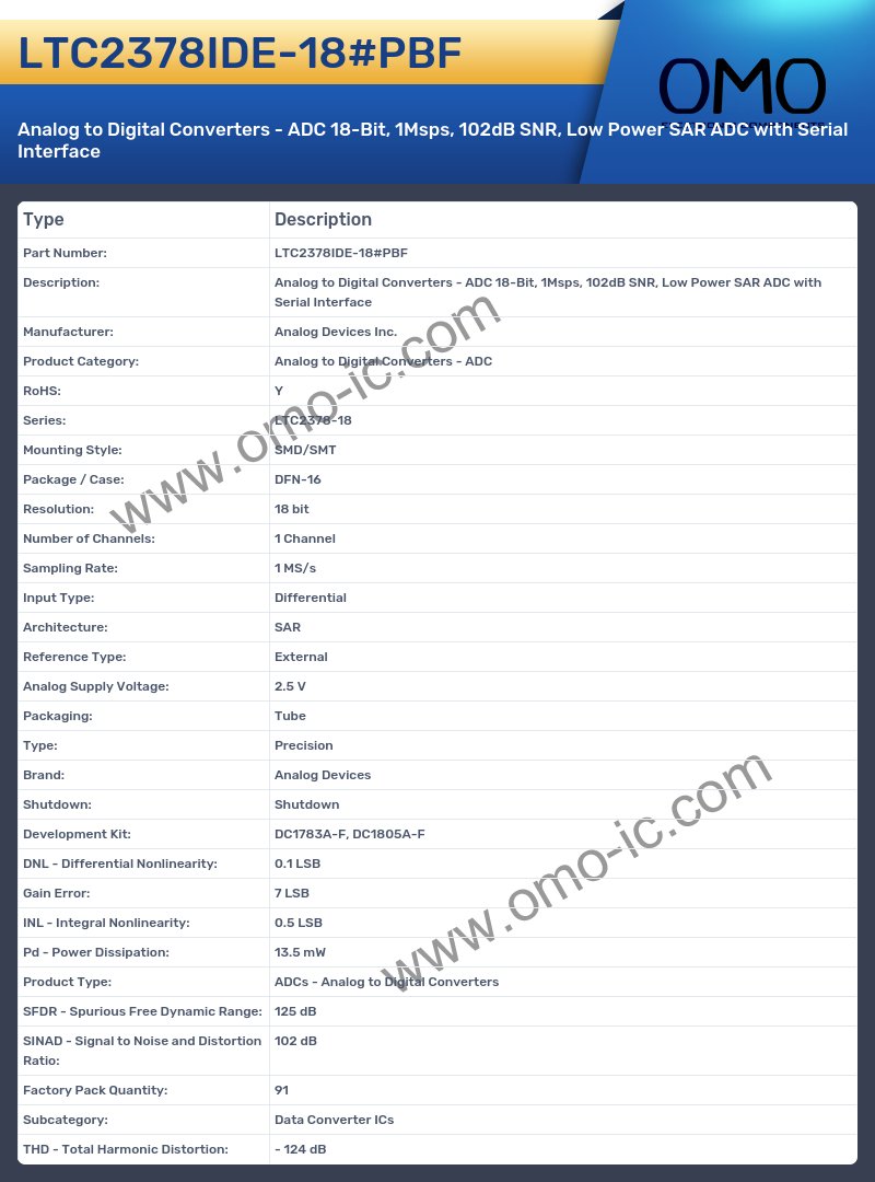 LTC2378IDE-18#PBF