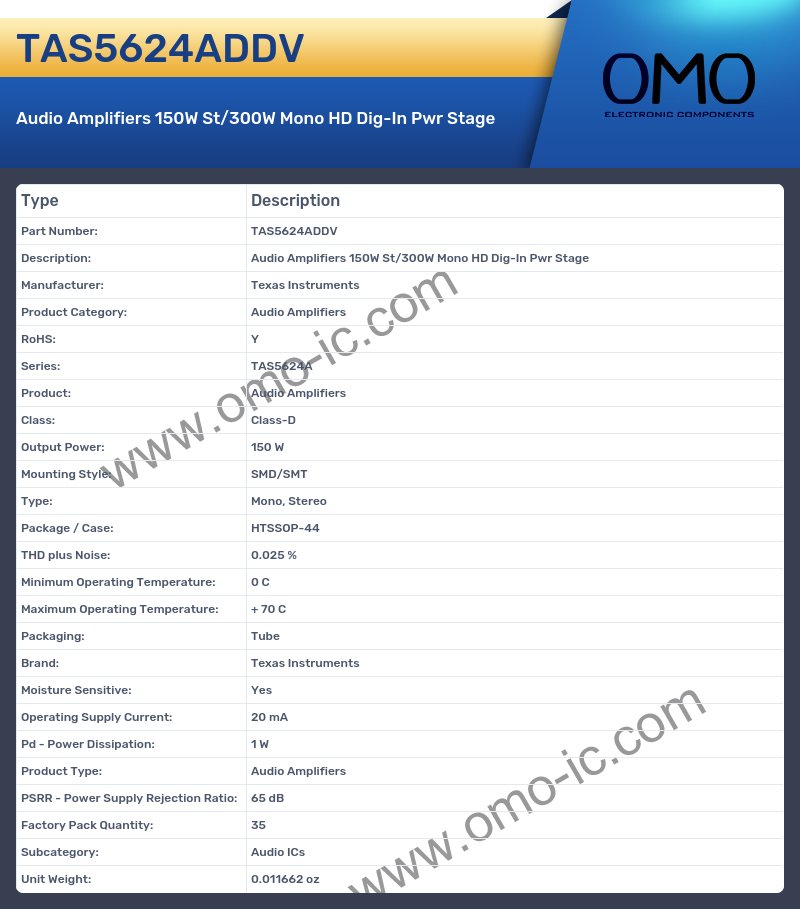 TAS5624ADDV