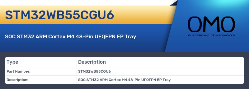 STM32WB55CGU6