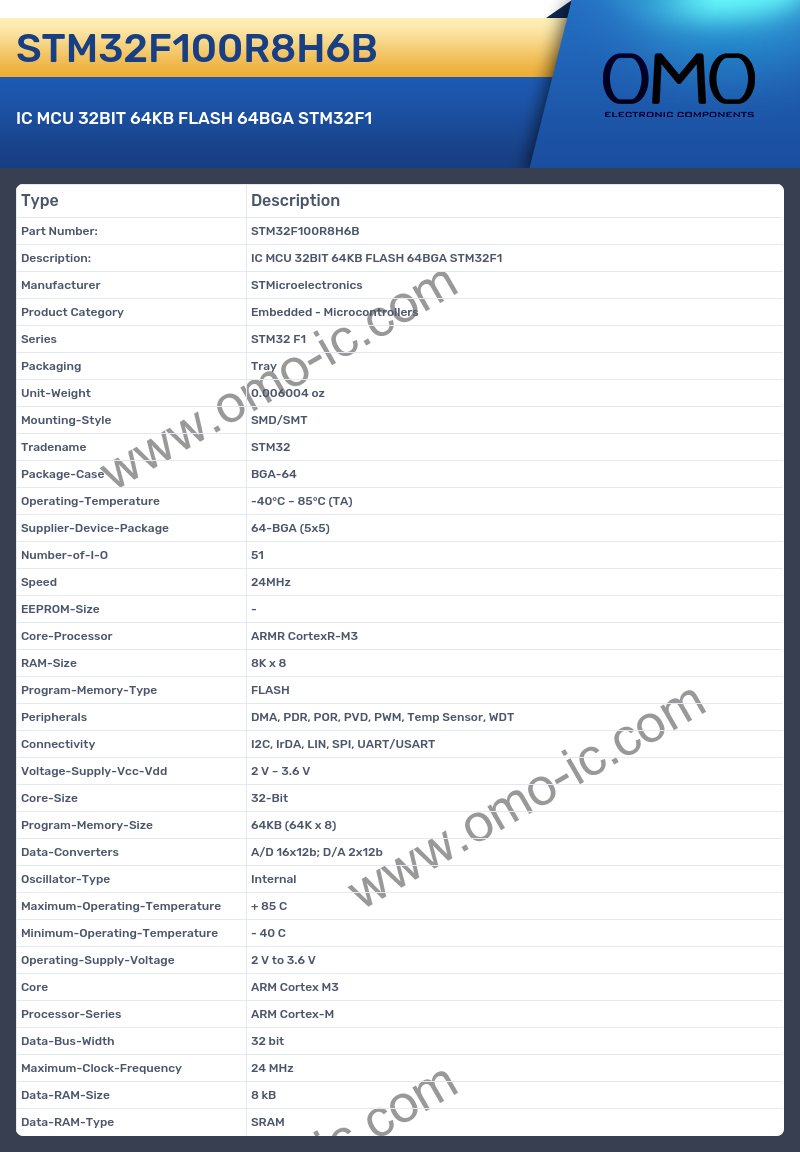 STM32F100R8H6B
