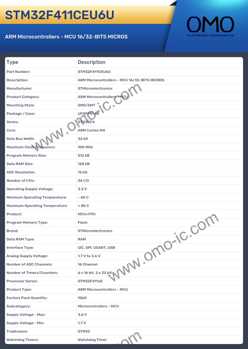 STM32F411CEU6U