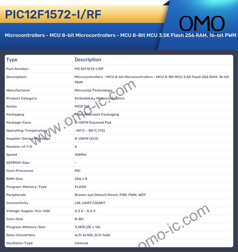 PIC12F1572-I/RF