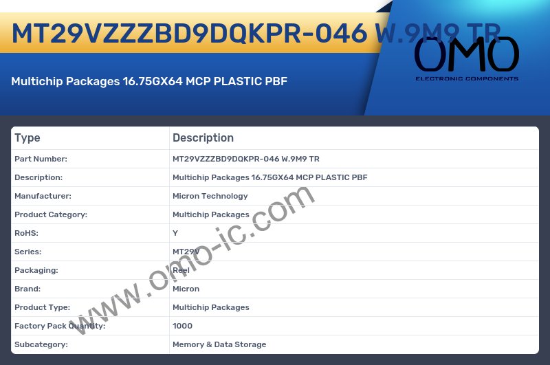 MT29VZZZBD9DQKPR-046 W.9M9 TR