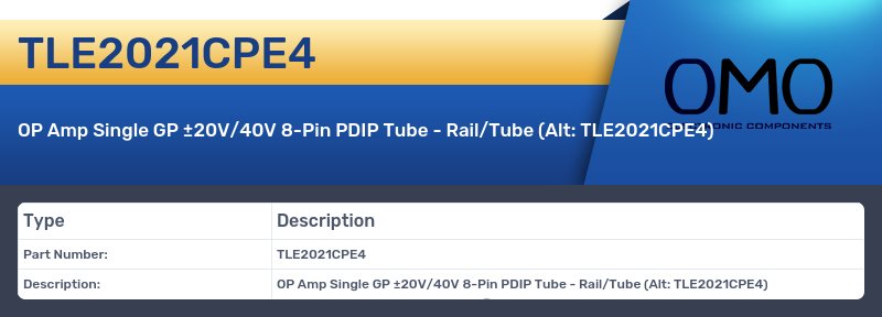 TLE2021CPE4