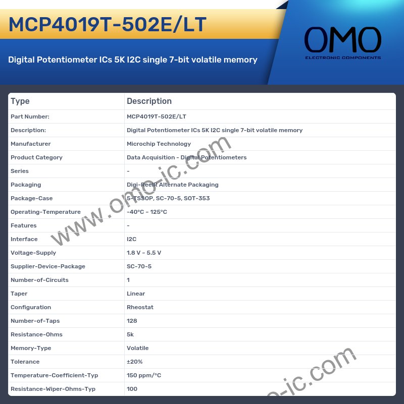 MCP4019T-502E/LT