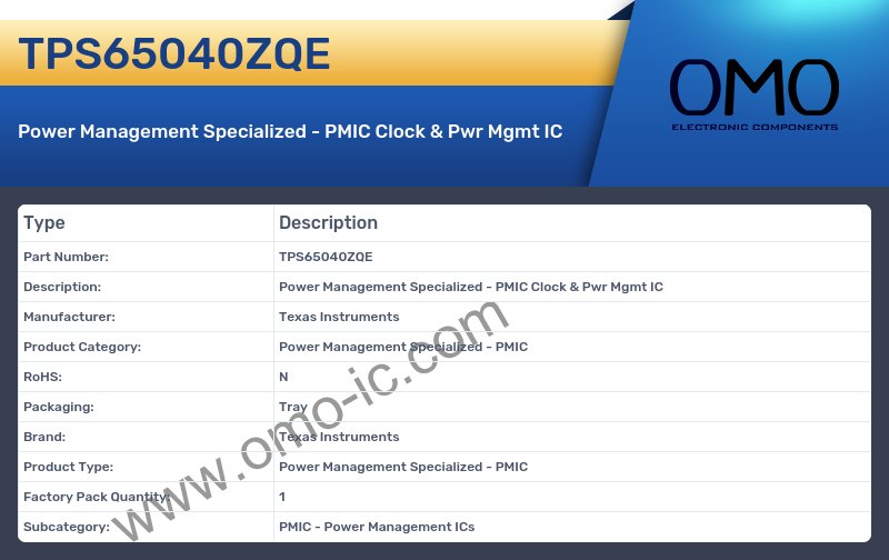 TPS65040ZQE
