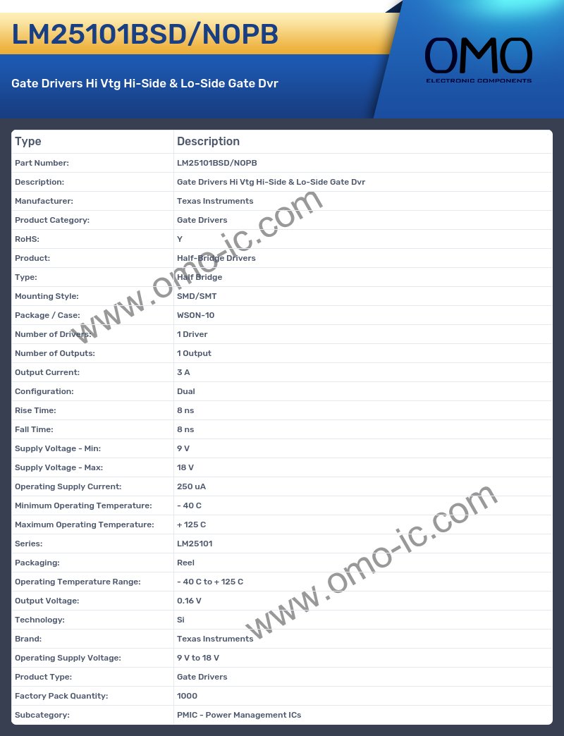 LM25101BSD/NOPB