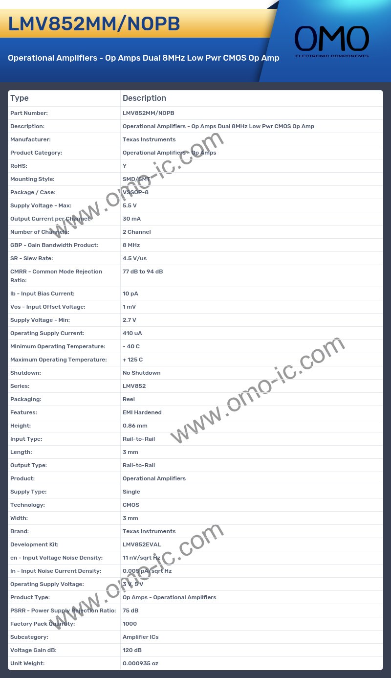 LMV852MM/NOPB