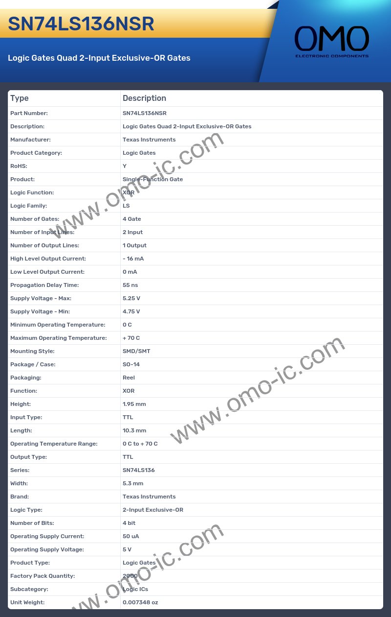 SN74LS136NSR