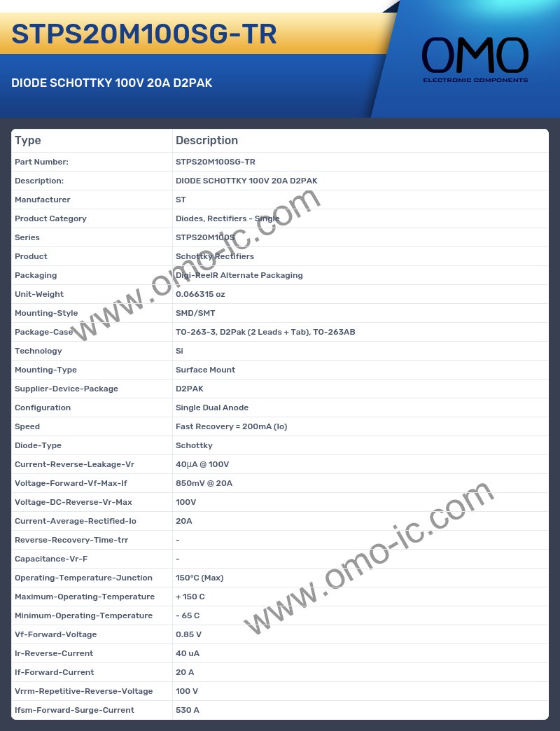 STPS20M100SG-TR