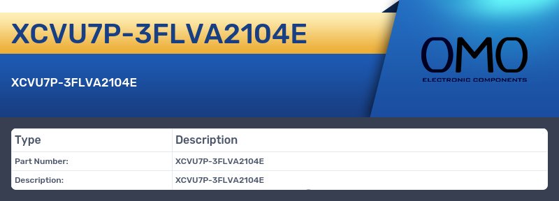XCVU7P-3FLVA2104E