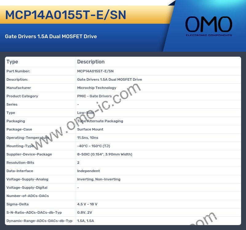 MCP14A0155T-E/SN