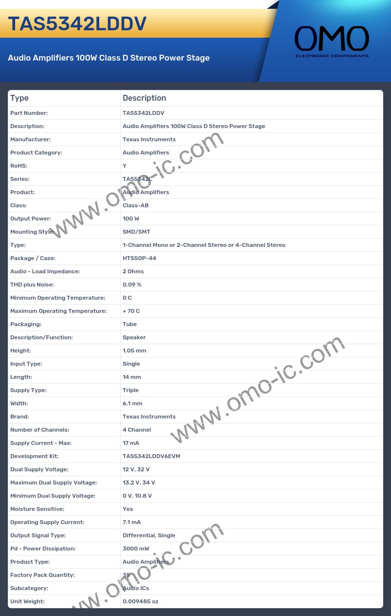 TAS5342LDDV