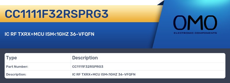 CC1111F32RSPRG3