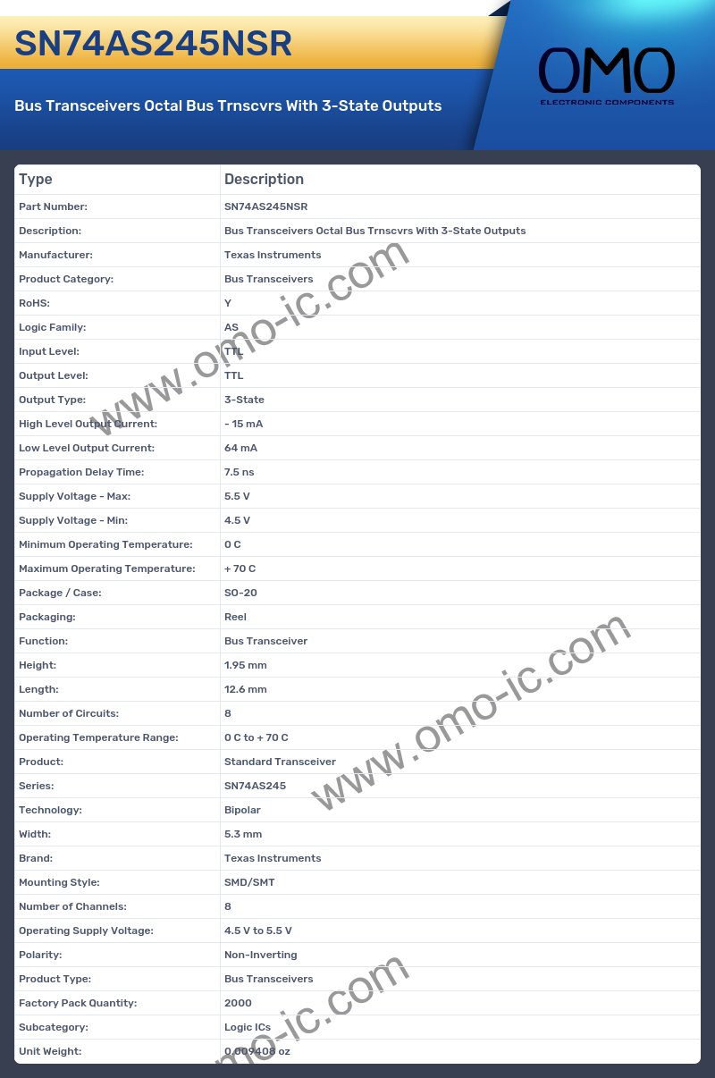 SN74AS245NSR