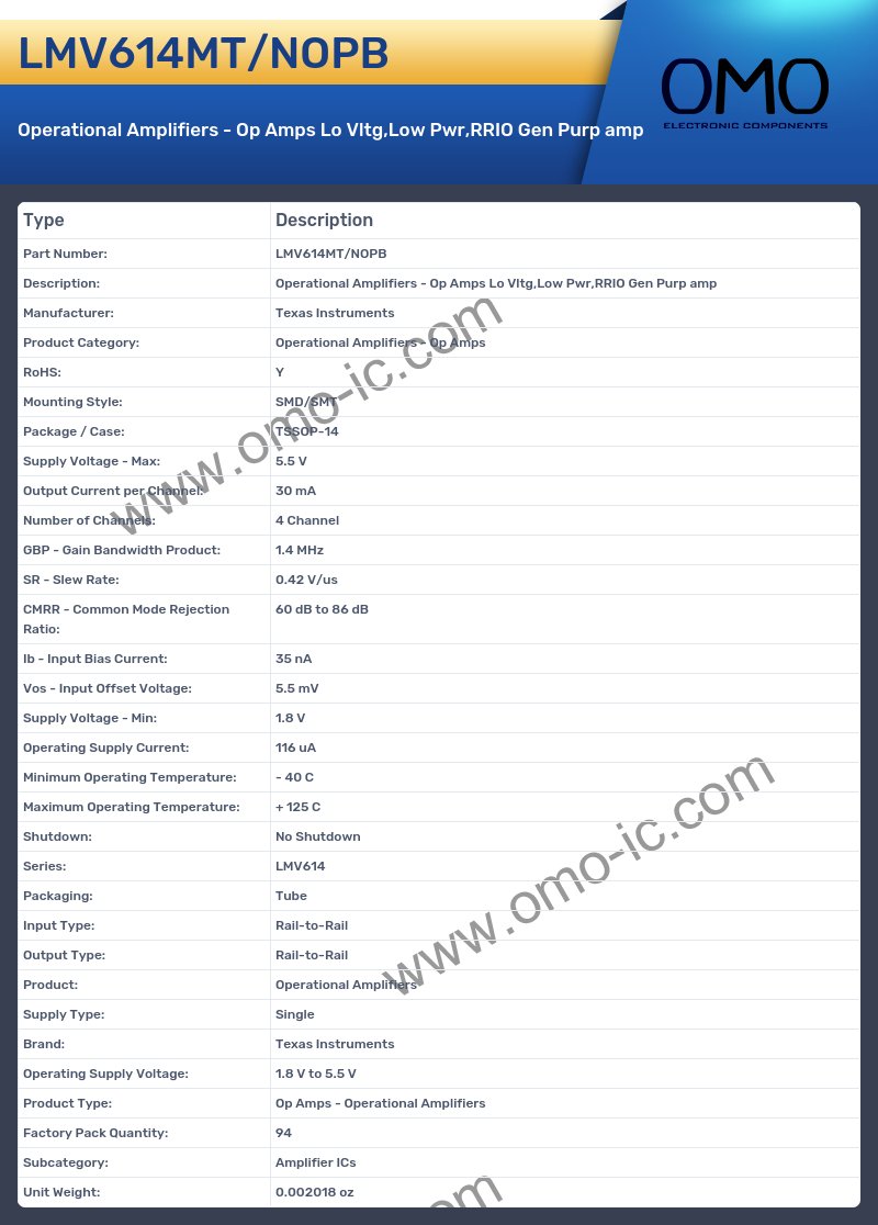 LMV614MT/NOPB