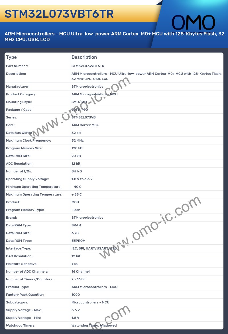 STM32L073VBT6TR