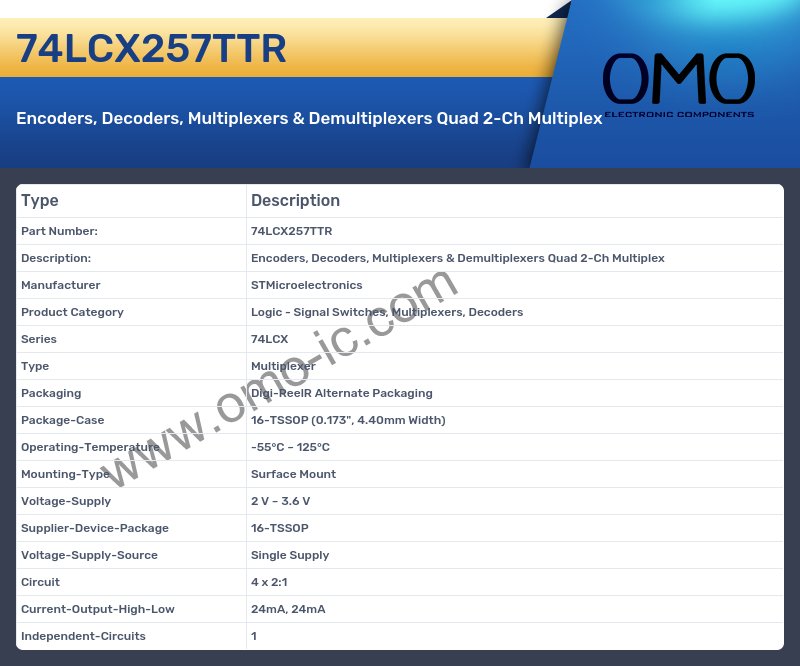 74LCX257TTR