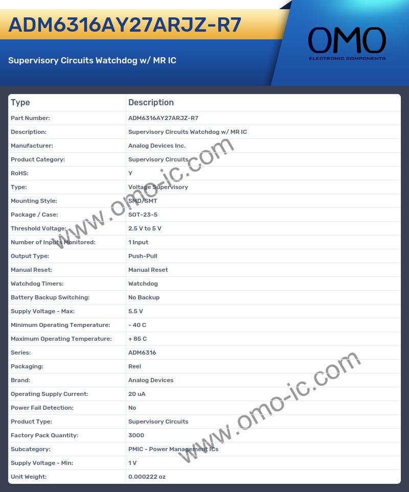 ADM6316AY27ARJZ-R7