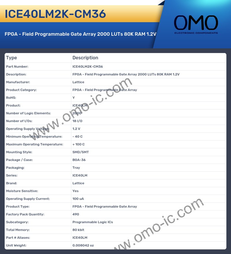 ICE40LM2K-CM36