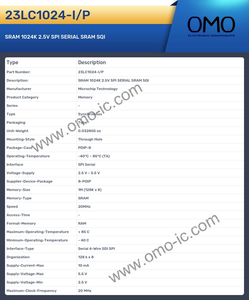 23LC1024-I/P