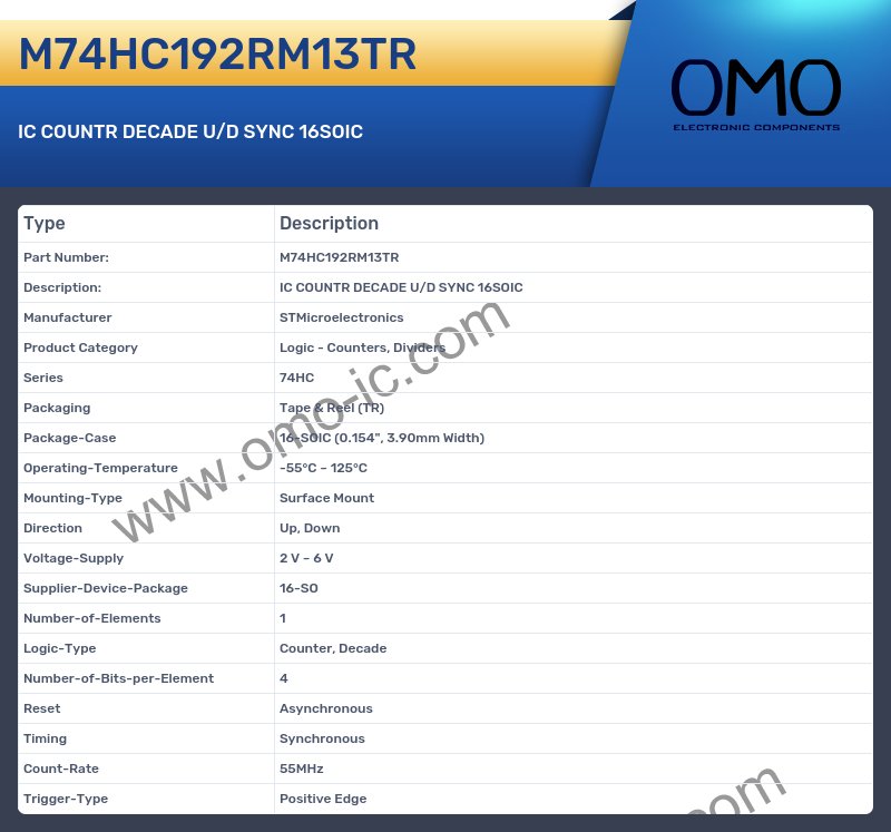 M74HC192RM13TR