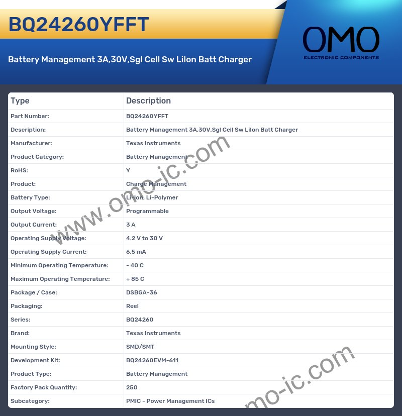 BQ24260YFFT
