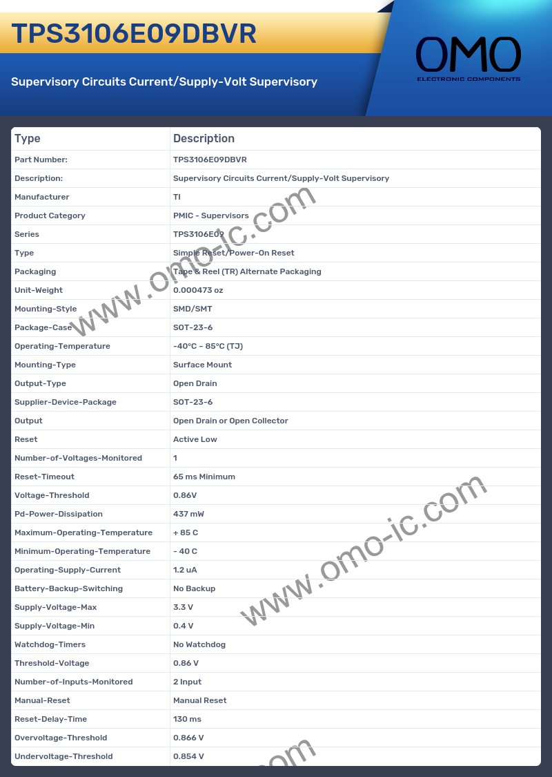 TPS3106E09DBVR