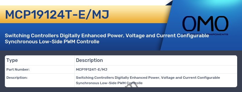 MCP19124T-E/MJ