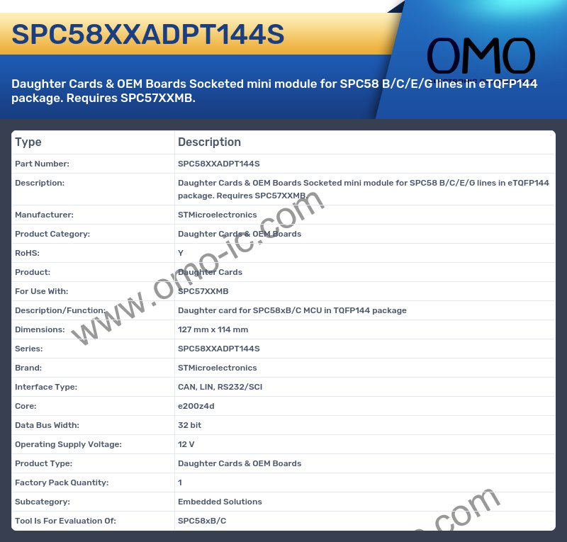 SPC58XXADPT144S