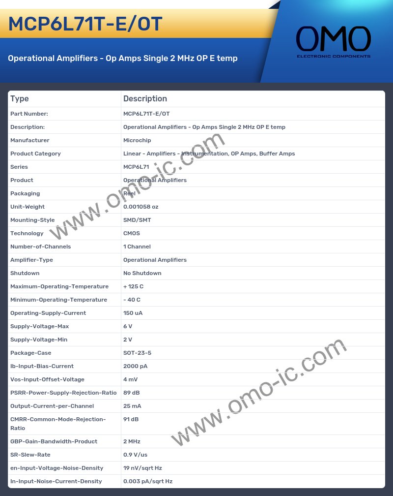 MCP6L71T-E/OT