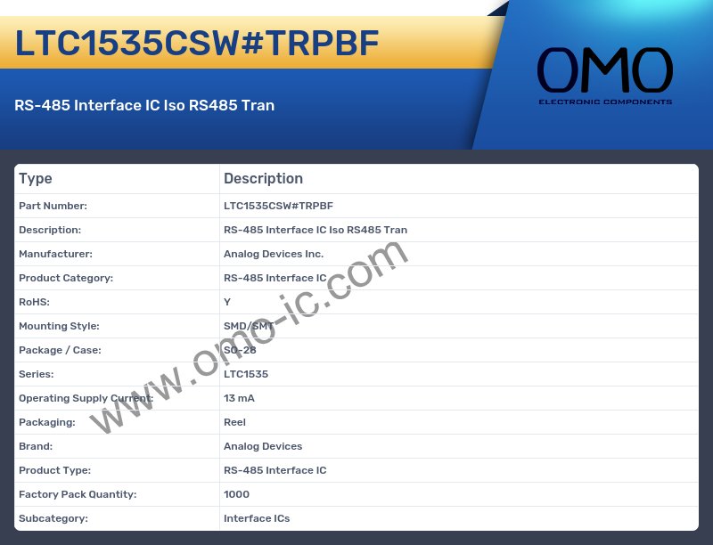 LTC1535CSW#TRPBF