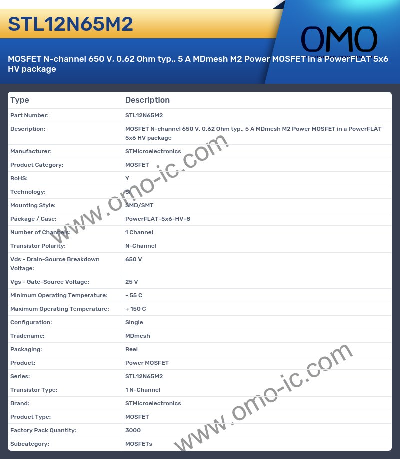 STL12N65M2