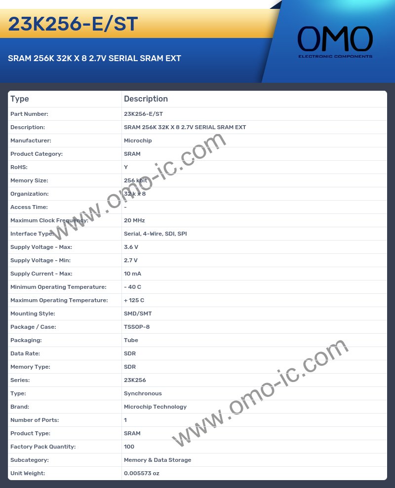 23K256-E/ST