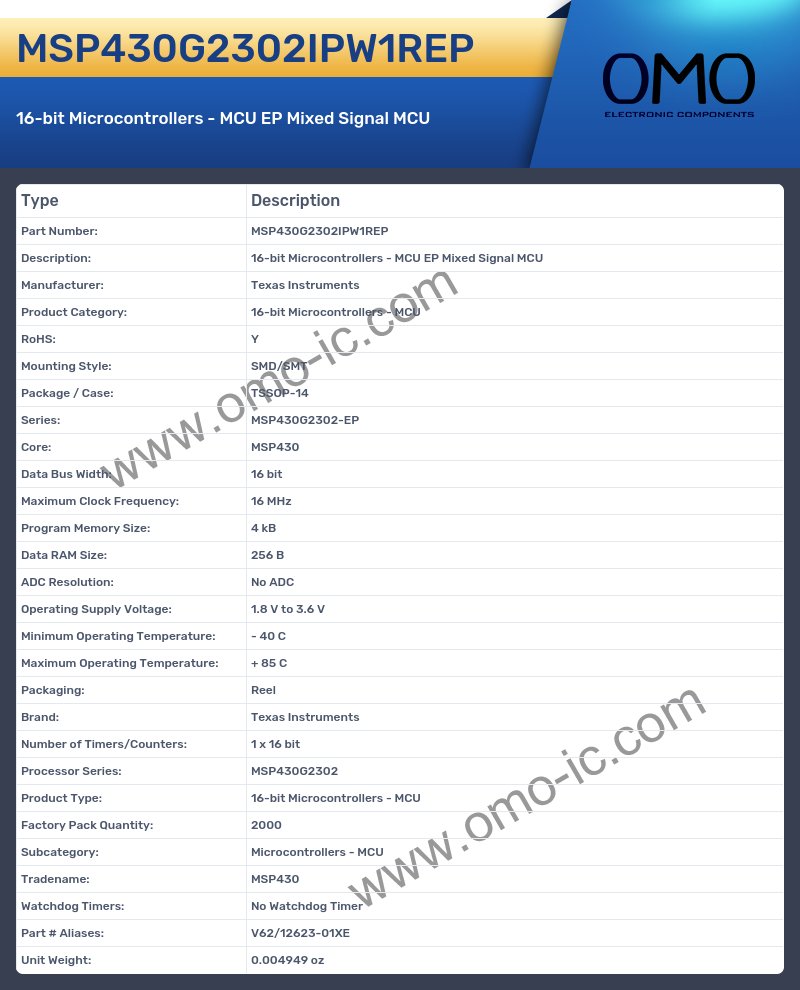 MSP430G2302IPW1REP
