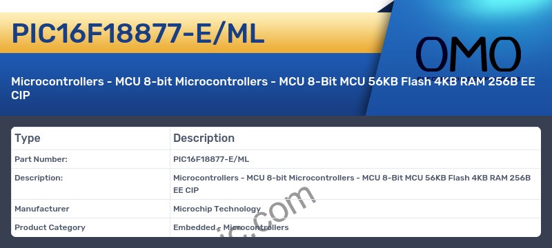 PIC16F18877-E/ML