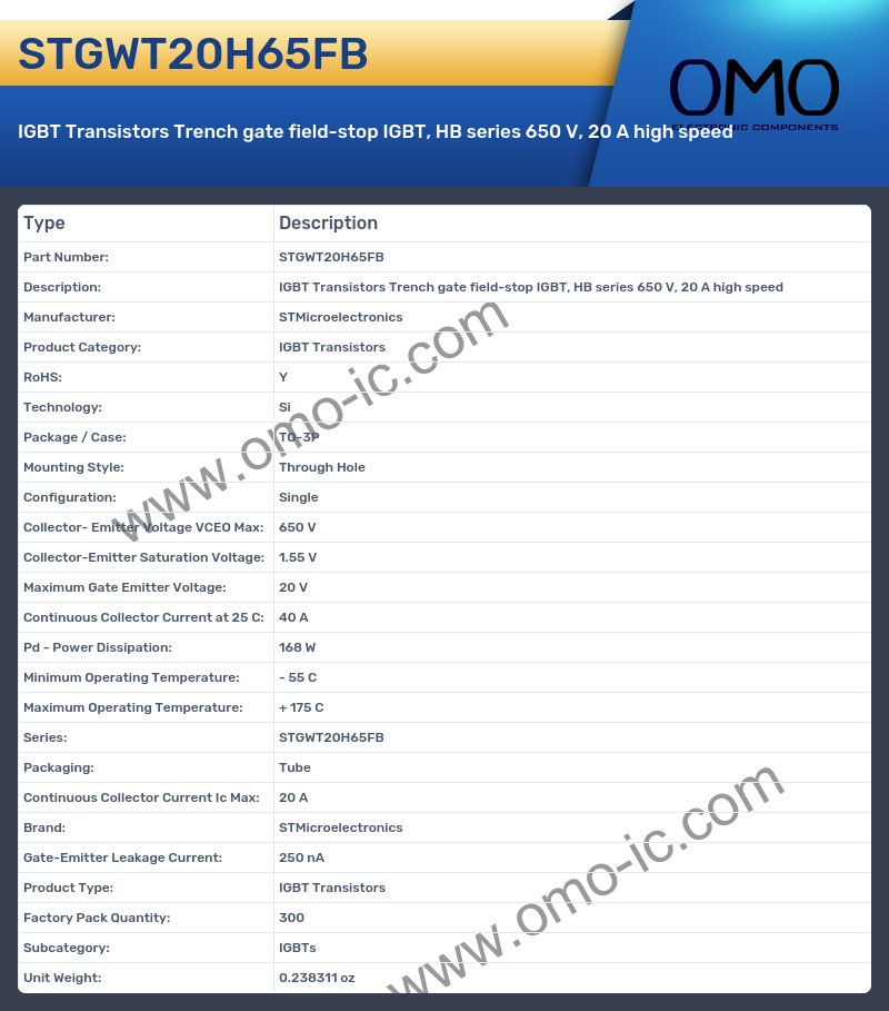 STGWT20H65FB