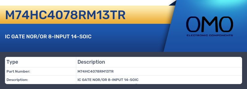 M74HC4078RM13TR