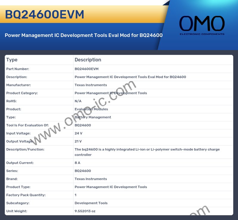 BQ24600EVM
