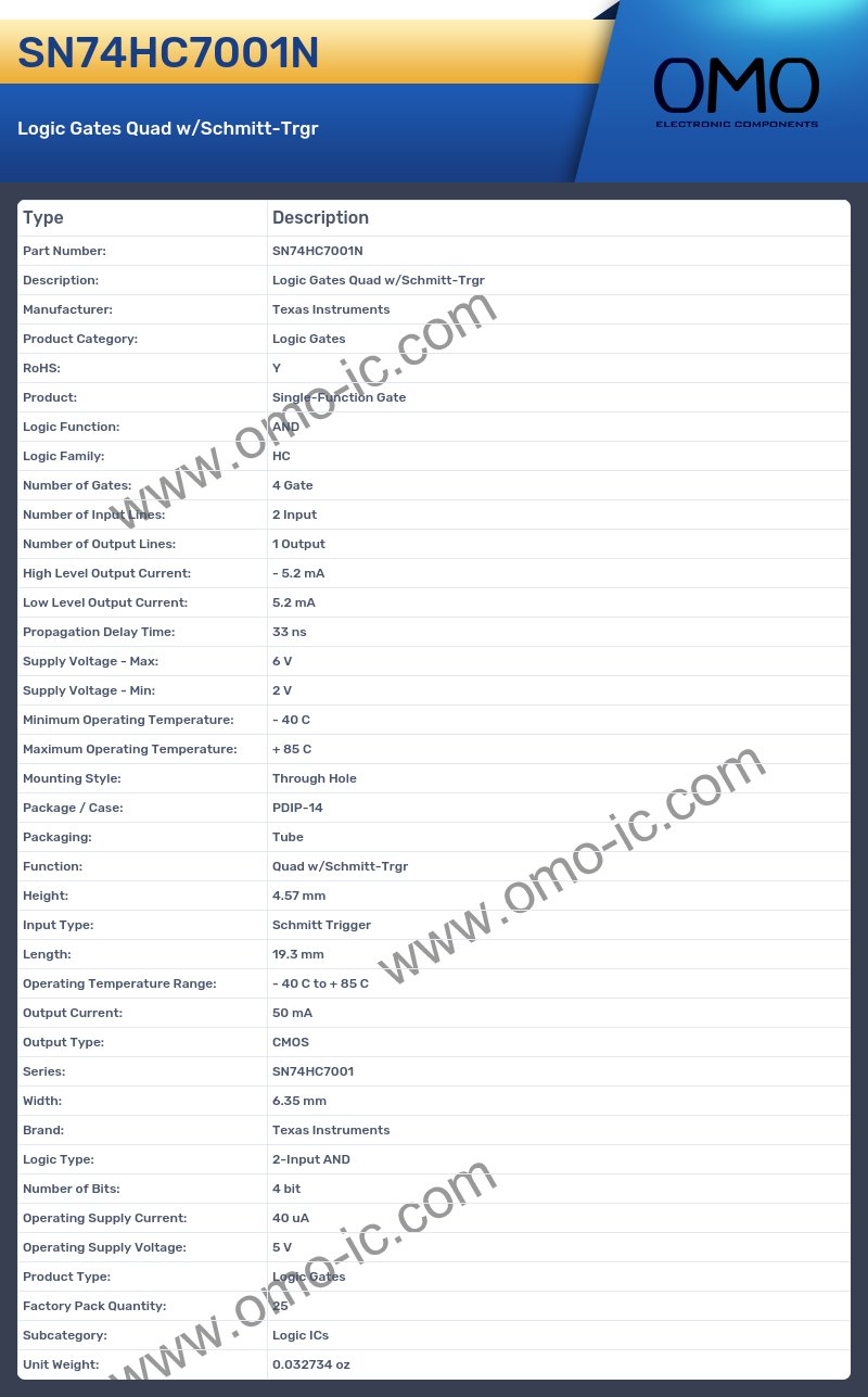 SN74HC7001N
