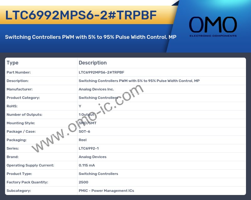 LTC6992MPS6-2#TRPBF