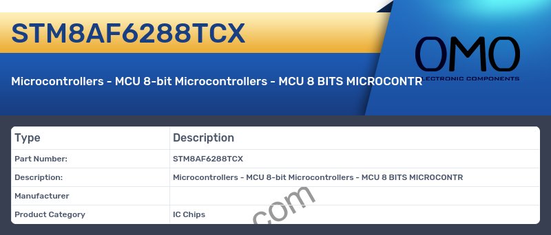 STM8AF6288TCX