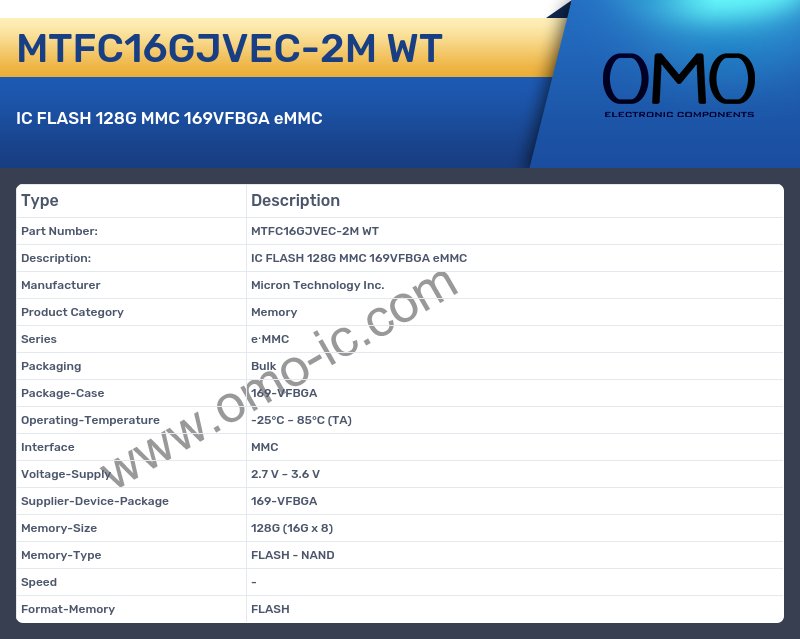 MTFC16GJVEC-2M WT