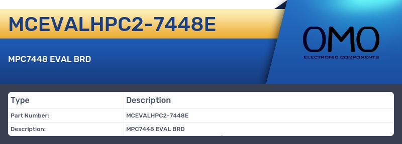 MCEVALHPC2-7448E