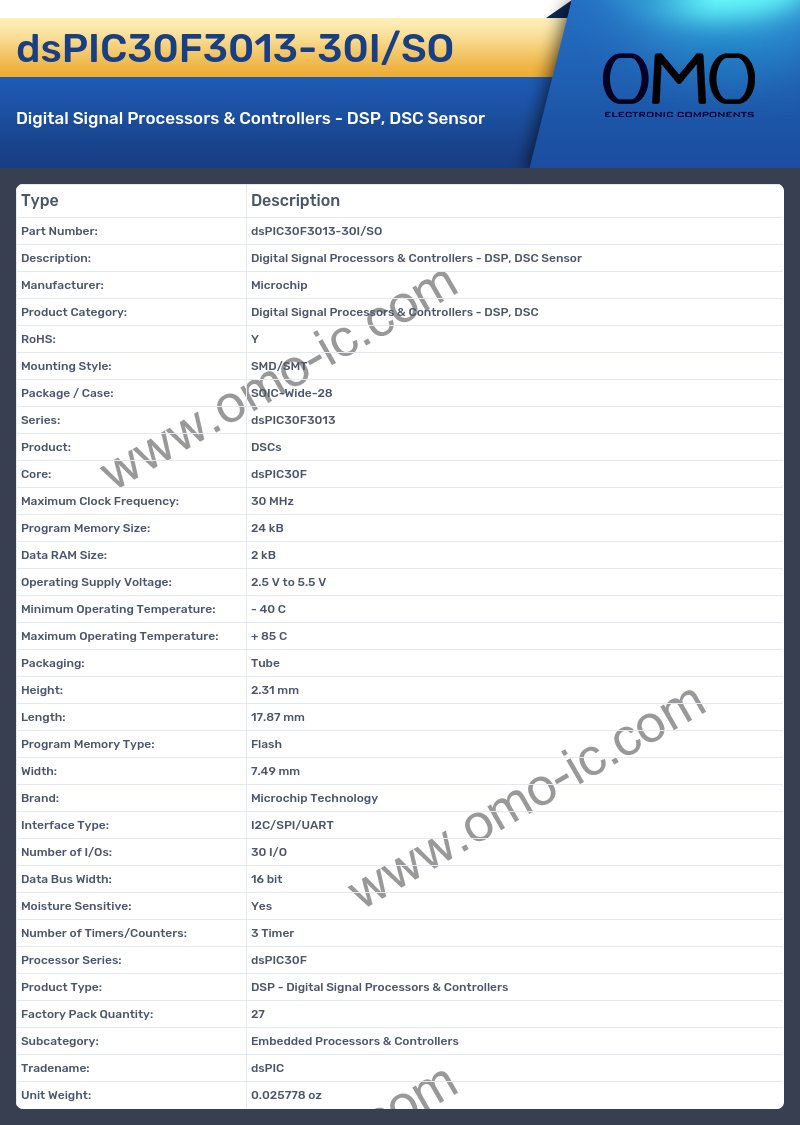 dsPIC30F3013-30I/SO