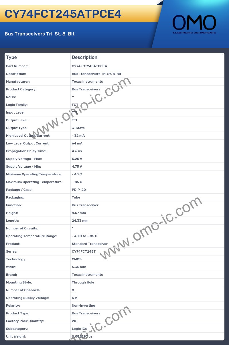 CY74FCT245ATPCE4