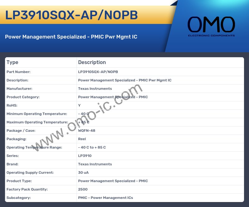 LP3910SQX-AP/NOPB